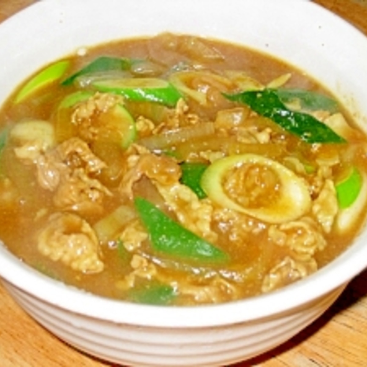 おいしいおだしとカレールーで 本格派カレーうどん レシピ 作り方 By Swimhiro10 楽天レシピ